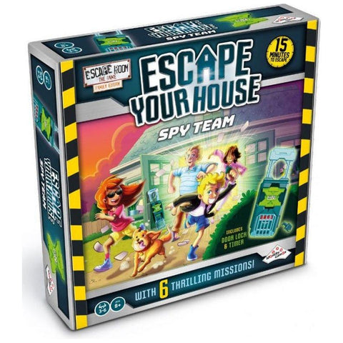 Escape Room The Game Family Edition - Escape Your House Spy Team