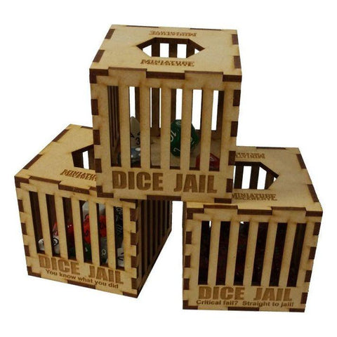 Miniature Scenery - Dice Jail