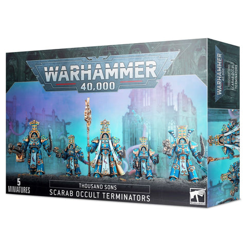 Warhammer 40000 - Thousand Sons: Scarab Occult Terminators (43-36)