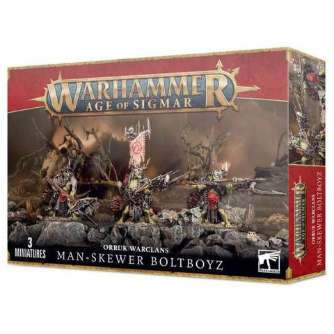 Age of Sigmar - Orruk Warclans: Man-skewer Boltboyz (89-67)