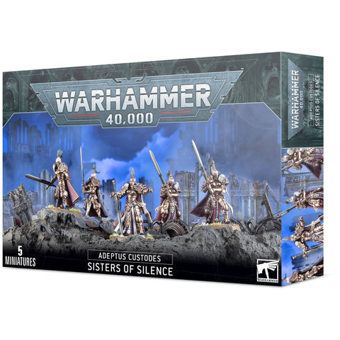 Warhammer 40000 - Adeptus Custodes: Sisters Of Silence/witchseeker Squad (01-08)