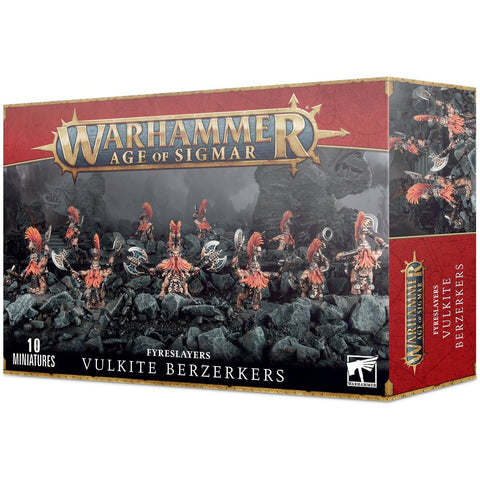Age of Sigmar - Fyreslayers: Vulkite Berzerkers (84-25)