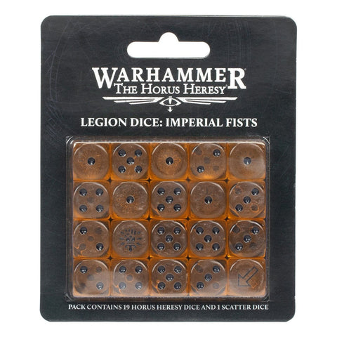 Horus Heresy - Imperial Fists: Dice Set (31-45)