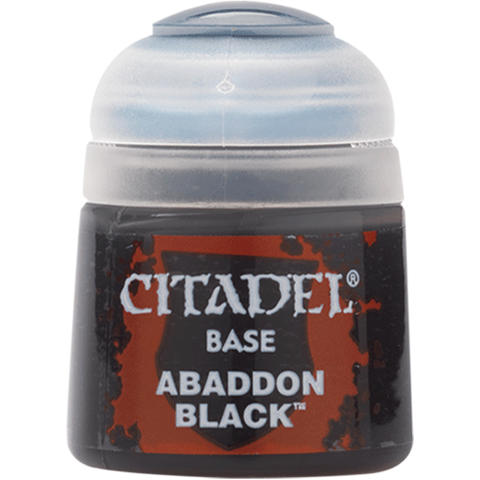 21-25 Citadel Base: Abaddon Black
