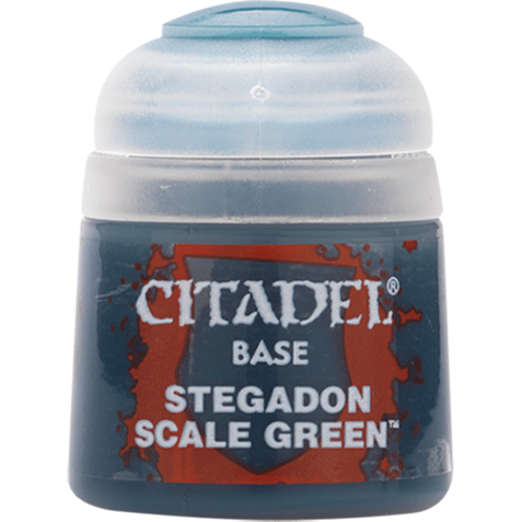 21-10 Citadel Base: Stegadon Scale Green