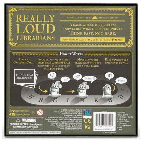 Really Loud Librarians (By Exploding Kittens)
