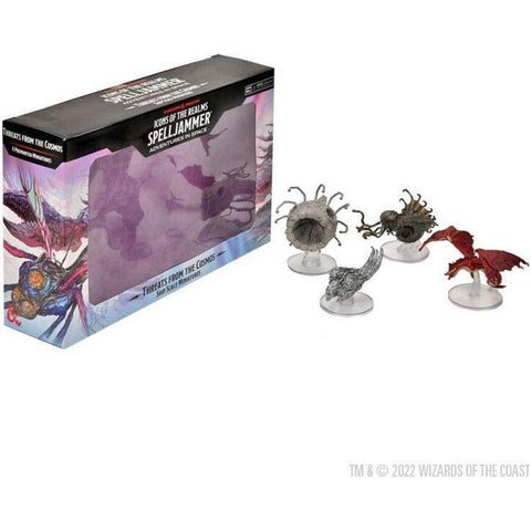 Dungeons & Dragons - Icons of the Realms: Ship Scale Miniatures - Spelljammer Adventures In Space: Threats from the Cosmos
