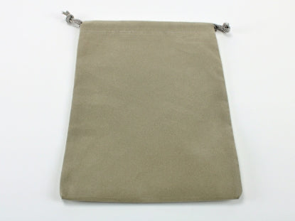 Chessex - Suedecloth Dice Bag: Small 4x6 (Grey)