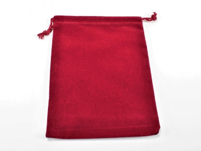 Chessex - Suedecloth Dice Bag: Small 4x6 (Red)