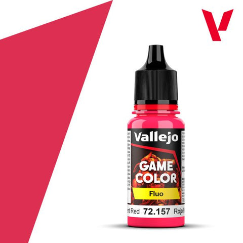 Vallejo - Game Colour Fluo Range: Red