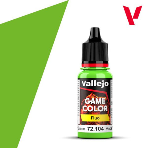Vallejo - Game Colour Fluo Range: Green