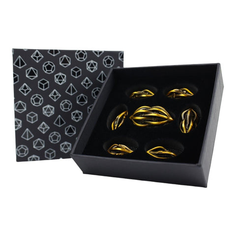 Let's Play Games - Dice Set: Hollow RPG - Elliptic: Ancient Bronze