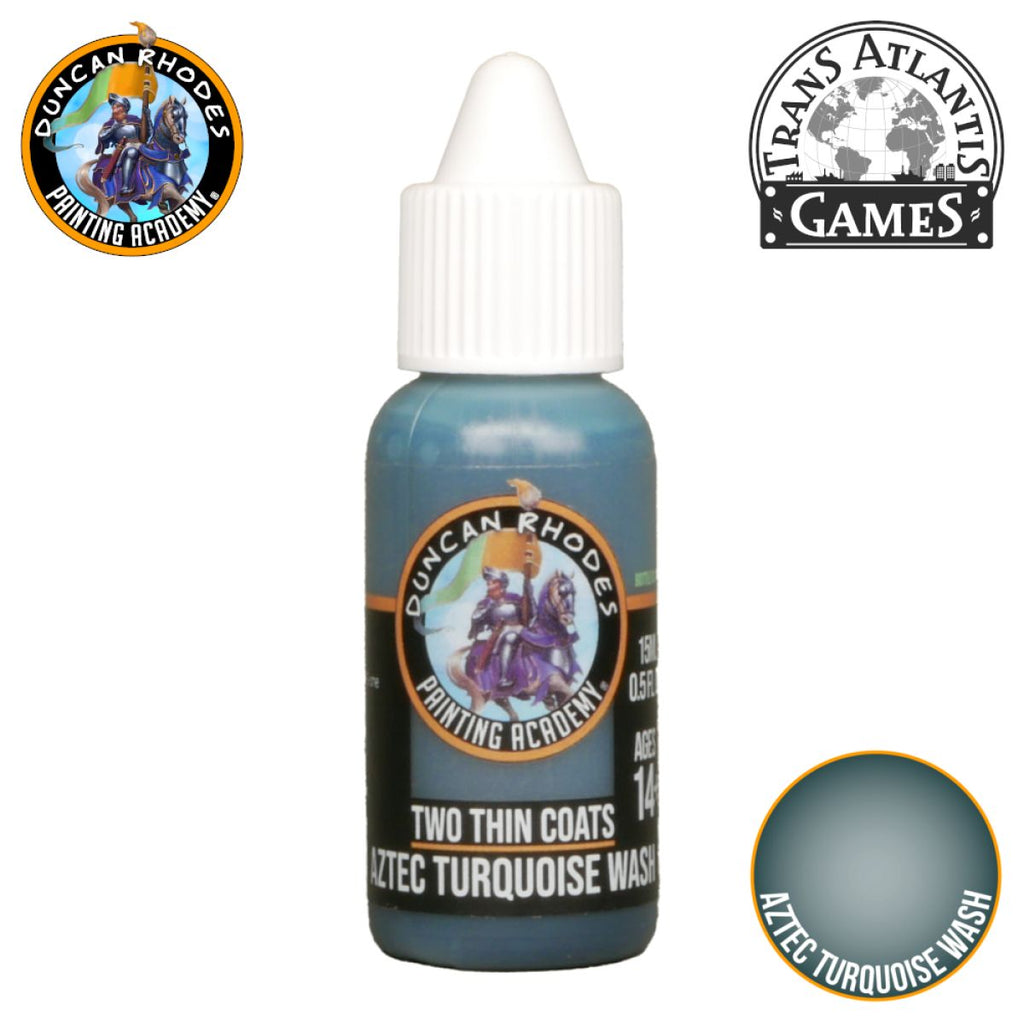 Two Thin Coats - Aztec Turquoise Wash 15ml – Table Top Warfare