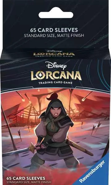 Disney Lorcana - (Series 2) Rise of the Floodborn: Card Sleeve - Mulan