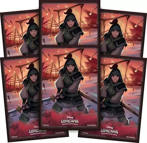 Disney Lorcana - (Series 2) Rise of the Floodborn: Card Sleeve - Mulan