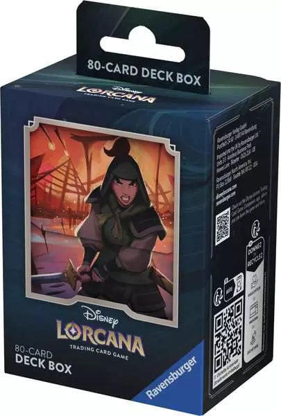 Disney Lorcana - (Series 2) Rise of the Floodborn: Deck Box - Mulan