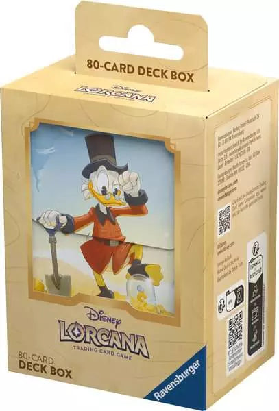 Disney Lorcana - (Series 3) Into the Inklands: Deck Box - Scrooge McDuck