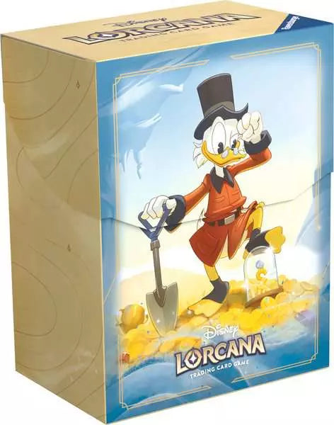 Disney Lorcana - (Series 3) Into the Inklands: Deck Box - Scrooge McDuck