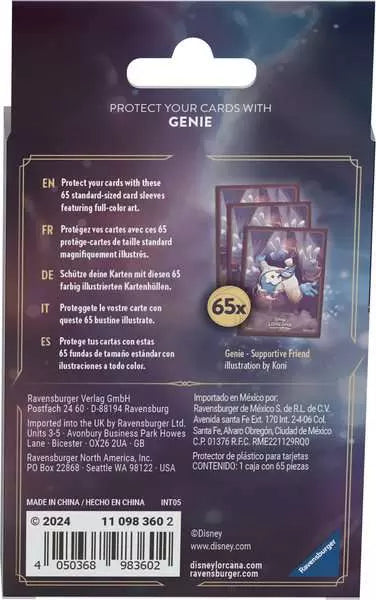 Disney Lorcana - (Series 4) Ursulas Return: Sleeve - Genie