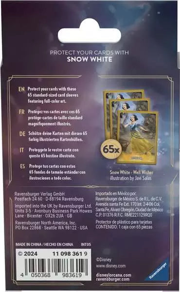 Disney Lorcana - (Series 4) Ursulas Return: Sleeve - Snow White