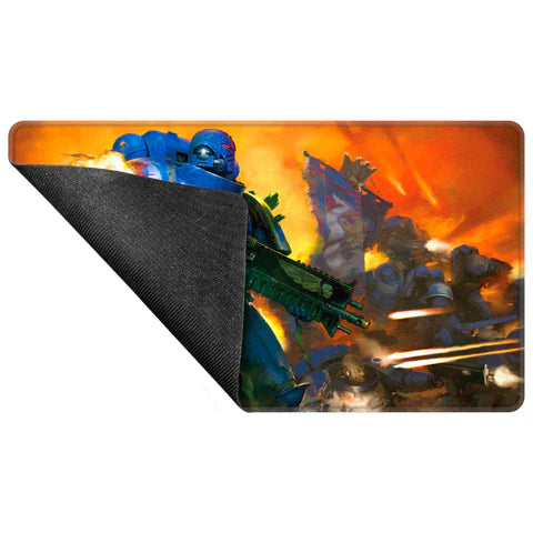 Ultra PRO - Stitched Edge Playmat: Warhammer 40000 - Space Marines