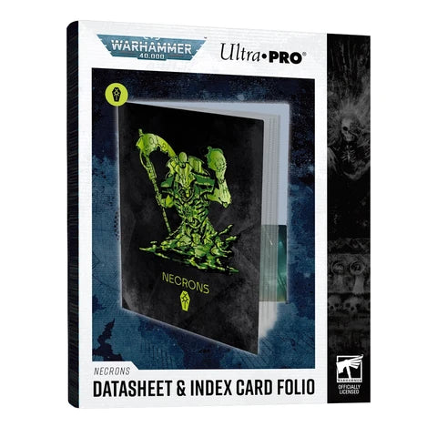 Ultra PRO - Datasheet & Index Card Folio: Warhammer 40000 - Necrons