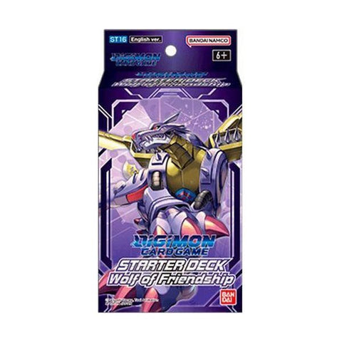 [CLEARANCE] Digimon TCG [ST16] Wolf of Friendship Starter Deck