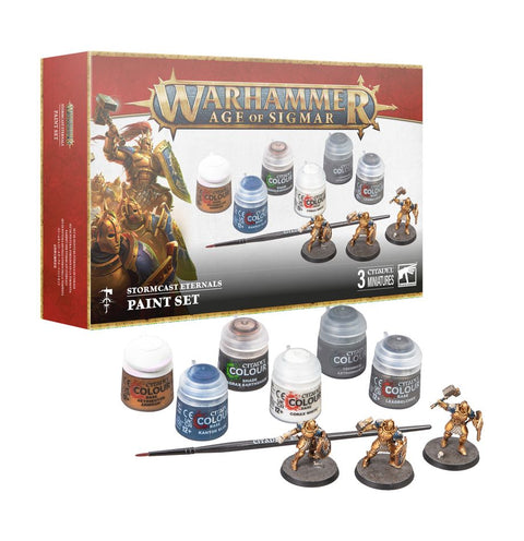 Age of Sigmar - Stormcat Eternal + Paint Set (60-10)