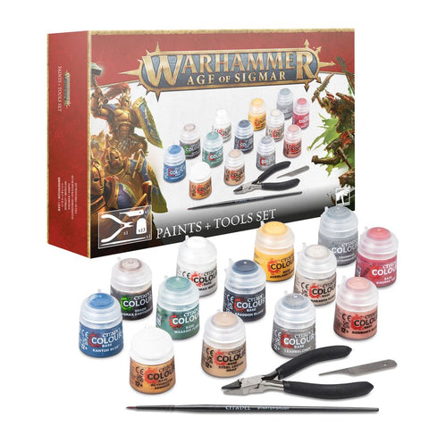 Age of Sigmar - Paints & Tools Set (80-17)