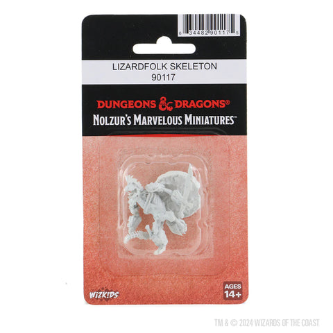 Dungeons & Dragons - Nolzurs Marvelous Miniatures: Lizardfolk Skeleton