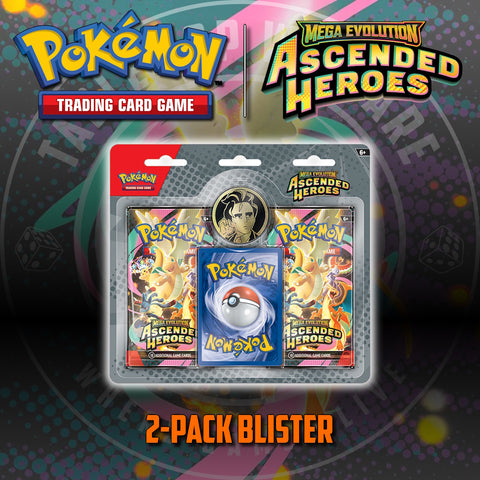 Pokemon TCG [ME2.5] Ascended Heroes: 2-Pack Blister [LIMIT 2 PER CUSTOMER]