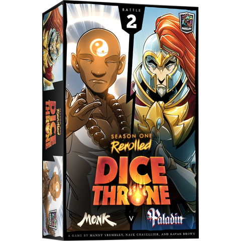 Dice Throne: Season 1 Rerolled - 2: Monk v Paladin