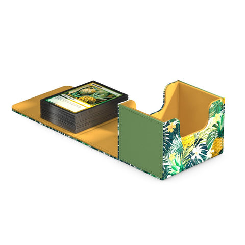 Ultimate Guard - Sidewinder 100+ Xenoskin Deck Box: Floral Places - Bahia Green