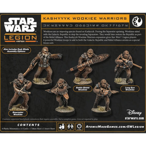 Star Wars: Legion - Galactic Republic: Kashyyyk Wookiee Warriors (SWQ18)