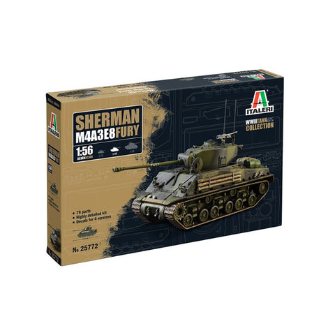 Italeri - American: M4A3E8 Sherman