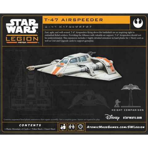 Star Wars: Legion - Rebel Alliance: T-47 Airspeeder (SWQ17)
