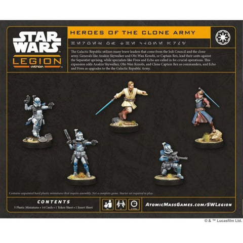 Star Wars: Legion - Galactic Republic: Heroes of the 501st (SWQ21)