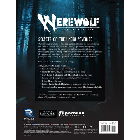 Werewolf: The Apocalypse RPG - The Moonlit Path