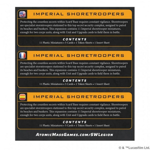 Star Wars: Legion - Galactic Empire: Imperial Shoretroopers (SWQ199)