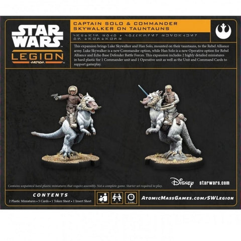 Star Wars: Legion - Rebel Alliance: Captain Solo & Commander Skywalker on Tauntuns (SWQ41)