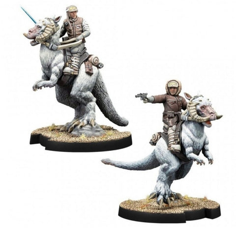 Star Wars: Legion - Rebel Alliance: Captain Solo & Commander Skywalker on Tauntuns (SWQ41)