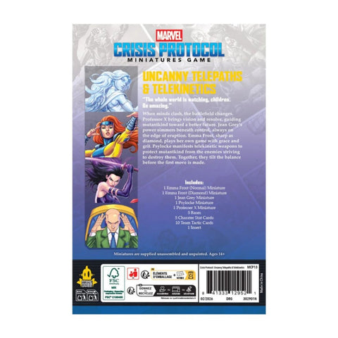 Marvel: Crisis Protocol - (MCP13) Uncanny Telepaths & Telekinetics