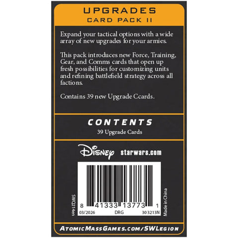 Star Wars: Legion - Upgrade Card Pack II