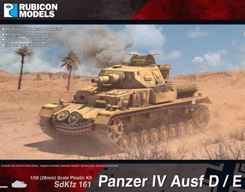 Rubicon - Panzer IV Ausf D/E Medium Tank