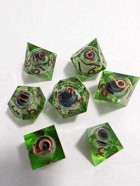 Dice Hoard: Aurora 7-dice Set - Set 71