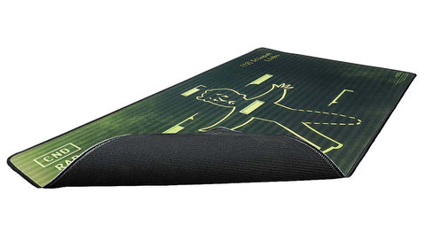 Ultra Pro - Black Stitched Playmat: Magic the Gathering: Fallout Inventory Management