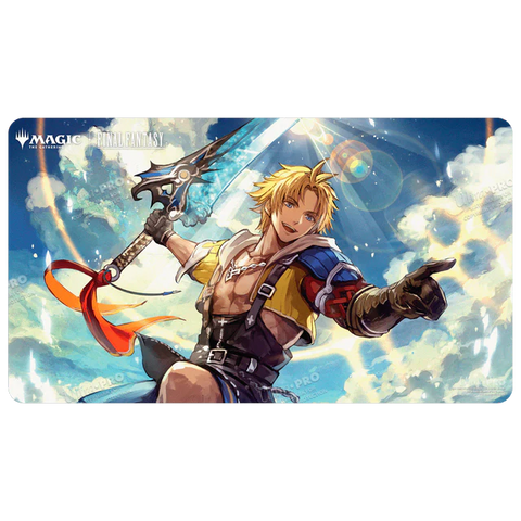 Ultra Pro - Magic the Gathering: Final Fantasy Playmat - Tidus Yunas Guardian (Commander)