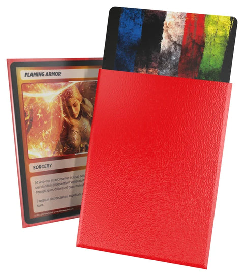 Ultimate Guard - Standard Size Sleeves: Cortex Matte - Red