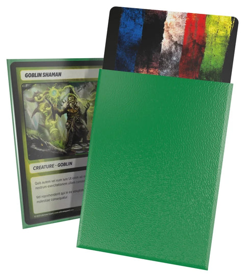 Ultimate Guard - Standard Size Sleeves: Cortex Matte - Green