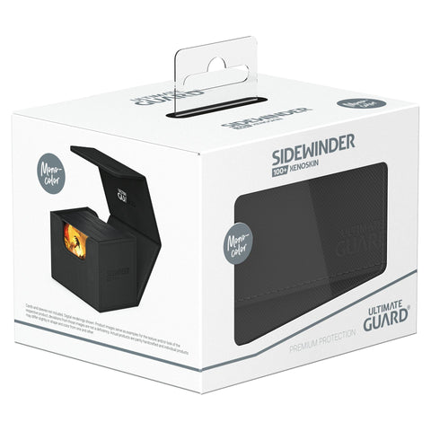 Ultimate Guard - XenoSkin Monocolor Sidewinder 100+: Black